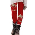 thumbnail image 1 of Zhanying Leggings de Sapin de Noël Rouges Style Laid de Noël Coupe Ajustée Tenues d'Hiver pour Femmes 2025 Tendance Rouge G, 1 of 5