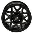 thumbnail image 2 of 4/137 Tusk Tintic Wheel 14x7 5.0 + 2.0 Milled/Black for Can-Am Maverick X3 X Ds Turbo Rr 64 Inch 2020-2024, 2 of 6