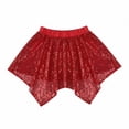 thumbnail image 7 of Girls Glitter Asymmetrical Layered Performance Dress With Built-In Shorts Tutu Skirt For Dance Recital Party And Girls Summer Dress Cassual Formal Dresses Cute Sun Dresses, 7 of 7