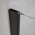 thumbnail image 4 of A&E Bath and Shower ZAVANA-BLK Bath Screen, 4 of 5