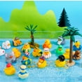 thumbnail image 6 of Joyfy 60 Pcs Rubber Ducks for Jeep, Mini Rubber Duckie Toys with Mesh Carry Bag for Kids Baby Bath Shower Toys, Christmas & Birthday Gifts, Halloween Party Favors, Easter Egg Stuffers, 6 of 11