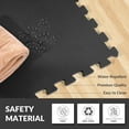 thumbnail image 5 of BalanceFrom EVA Foam Interlocking Floor Tiles, 63 × 63 cm, 1/2" 3/4" or 1" Thick, Anti-Slip Textured Mats in Multiple Colors, 6/12/24/36 Pack for Home Gym and Play Areas, 5 of 7