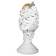 thumbnail image 1 of Escultura de rostro femenino, estante, escultura, decoración, adorno de resina, rostro abstracto Blanco, 1 of 9