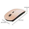 thumbnail image 5 of Ratón Bluetooth KLO recargable para MacBook Rose Gold-B, 5 of 5