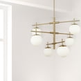 thumbnail image 5 of Dainolite - Caelia - 6 Light 3-Tier Chandelier In Contemporary Style-22.25, 5 of 7