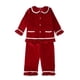 thumbnail image 1 of Xmad-Conjunto de pijama con botones para niños y niñas, camisón de terciopelo con monograma a juego, ropa de dormir de Navidad, 1 of 4