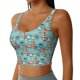 thumbnail image 2 of Balery Sea Lighthouse Sujetadores deportivos con espalda cruzada para mujer, acolchados, sin costuras, de alto impacto, ideales para yoga, gimnasio, entrenamiento y fitness.-Large, 2 of 8