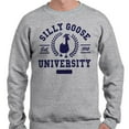 thumbnail image 2 of Silly Goose University Sweatshirt Unisex Large Grey, 2 of 5