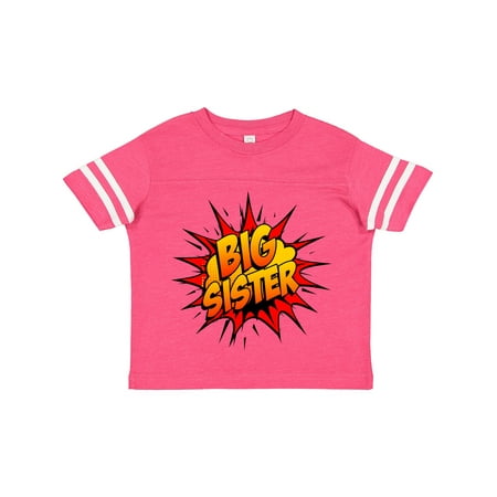 

Inktastic Big Sister Super Hero Gift Toddler Toddler Girl T-Shirt