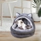 thumbnail image 1 of Cama para gatos, cama para dormir para mascotas, perrera semicerrada y cómoda, casa de otoño e invierno, nido de cueva cálido para perros pequeños, ca, 1 of 10