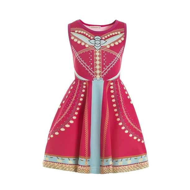 Girls Jasmine Costume Princess Jasmine Aladdin Girl’s Costume Outfit