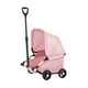 thumbnail image 2 of Cochecito para mascotas, portátil, plegable, para exteriores Rosa, 2 of 9