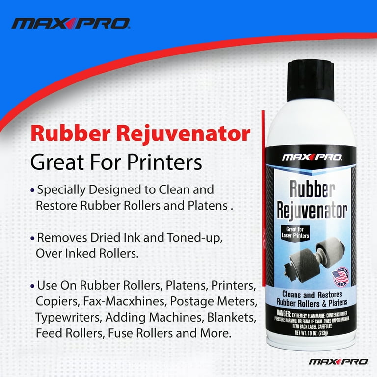 Max Professional 2145 Rubber Rejuvenator - 10 oz.,Black and Silver