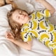 thumbnail image 5 of Balery Banana Fruit Conjunto de Pijama Infantil de Manga Corta con Estampado – Ropa de Dormir de Algodón Suave-3X-Large, 5 of 6