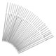 thumbnail image 3 of ColoMX Juego de 30 brochetas de acero inoxidable reutilizables para asar (plateadas), 3 of 7