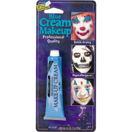 Morris Costumes Womens Pro Blue Makeup Tube Adult Halloween Accessory, Style, FW9407