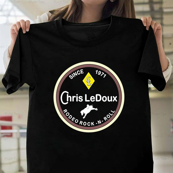 Chris LeDoux Live Bareback Jack Country Music Rodeo Star Fan New Unisex T-Shirt , up to 5XL