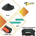 thumbnail image 3 of Toner Bank Compatible Toner Cartridge Replacement for HP 55A CE255A High Yield (Black, 3-Pack), 3 of 7