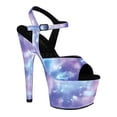 thumbnail image 2 of Women's Pleaser Adore 709REFL Ankle Strap Sandal, 2 of 2