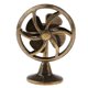 thumbnail image 2 of Juguete de Ventilador de Vestíbulo en Miniatura Sunnimix 1/12 Bronce Abanico de Miniaturas en Casa de Muñecas, 2 of 8