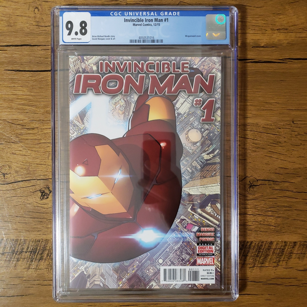 Invincible Iron Man #1 - CGC 9.8 Comic Book