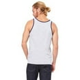 thumbnail image 2 of Bella Canvas 3480 Unisex Jersey Tank, L, ATH HTHR/ NAVY, 2 of 2