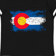 thumbnail image 4 of Inktastic Colorado Flag Distressed Look Boys or Girls Toddler T-Shirt, 4 of 5