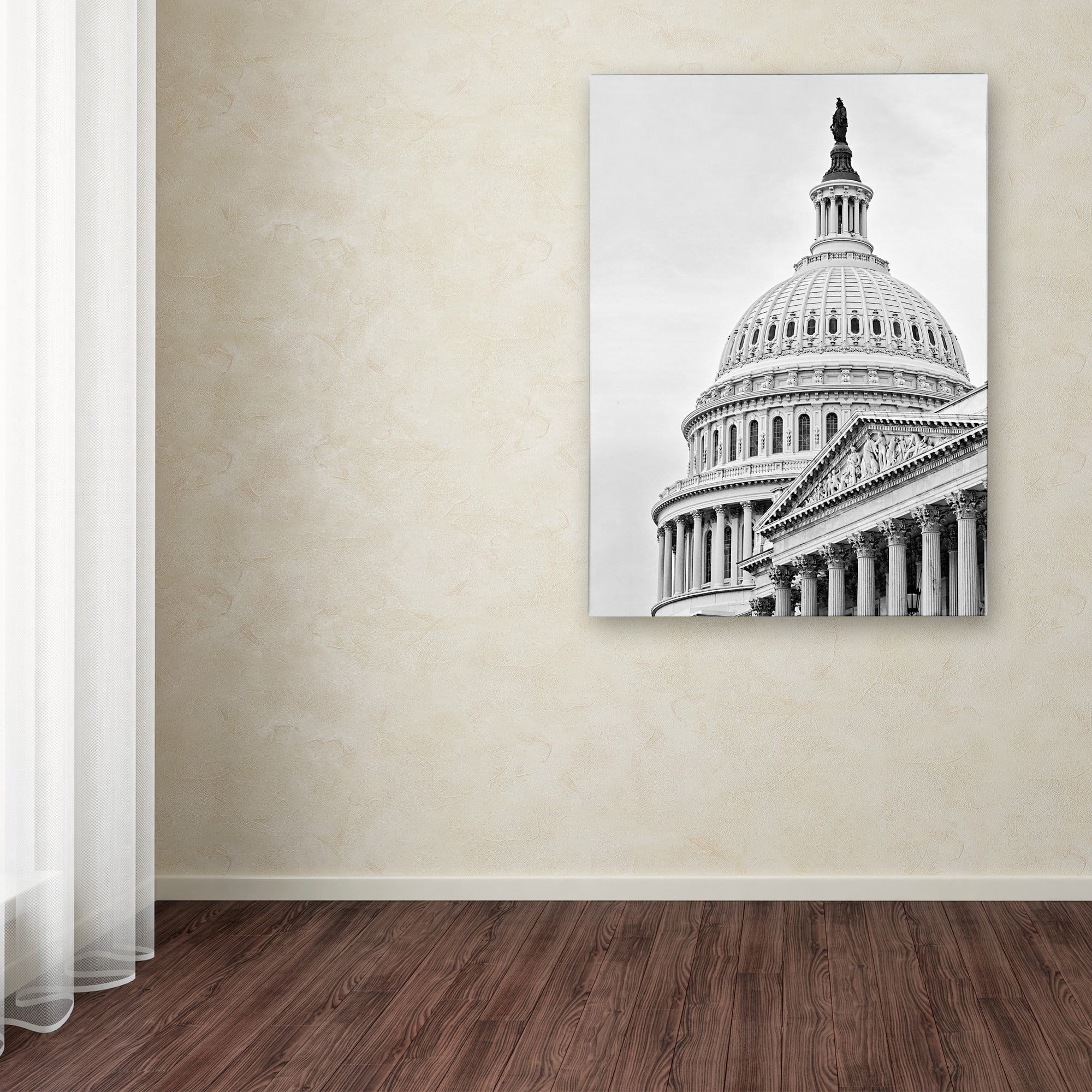 Trademark Fine Art "US Capitol Dome" Canvas Art by Gregory O'Hanlon