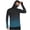 Black-22, variant on Rvwovn Men's UPF 50 Hooded UV Protection Shirt with Mask, Camo Outdoor Fishing Sun Hoodie