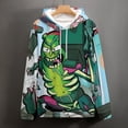 thumbnail image 4 of Rick And Morty Unisex Adult Hoodie Casual Hooded Sweatshirt Pullover Novelty 3D Printed Sweater Jacket S, 4 of 8
