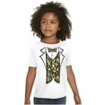 thumbnail image 3 of Hick Camo Printed Tuxedo Bachelor Boys Kids T Shirt Tees Tops Teen Brisco Brands XS, 3 of 6
