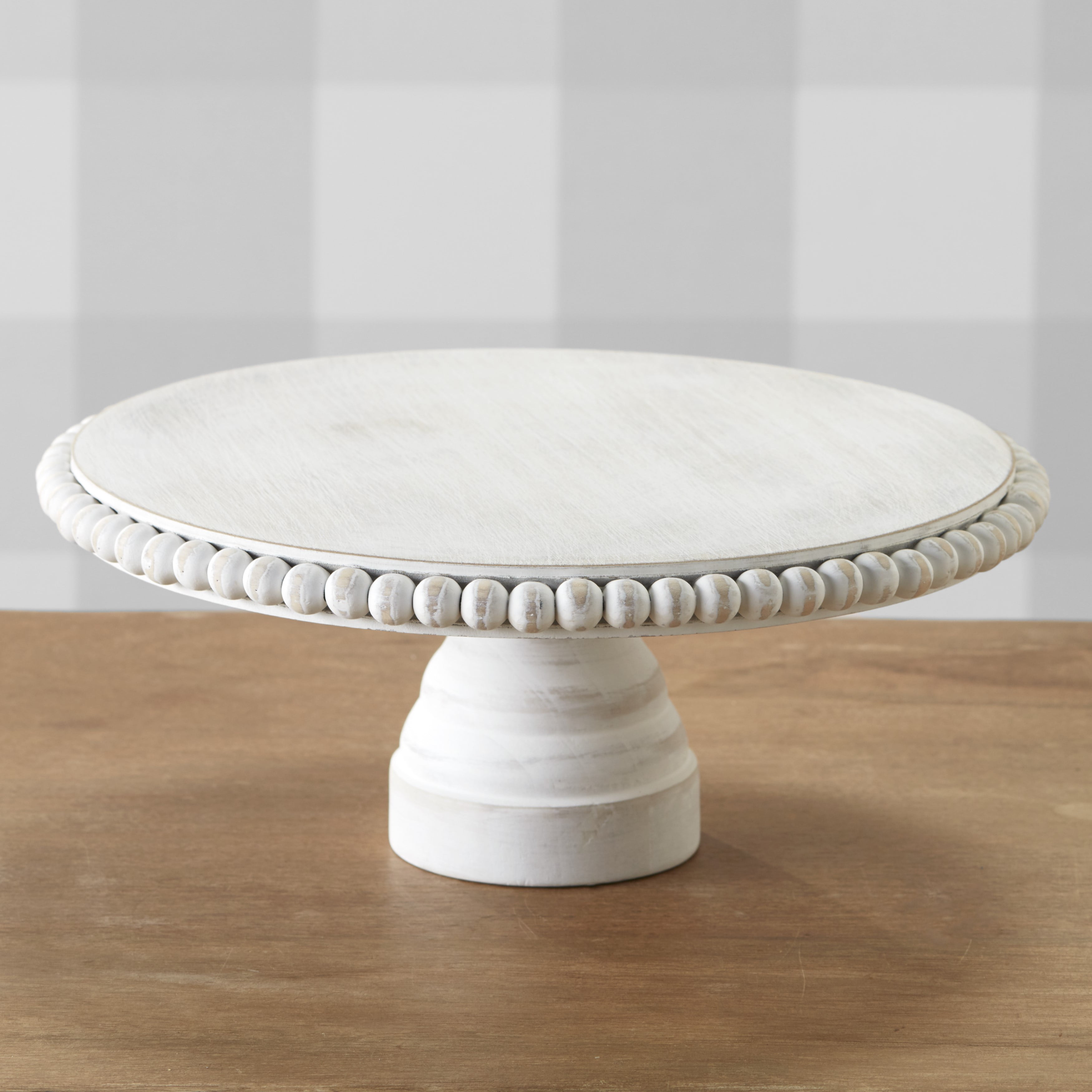 silver stand 18 inch gold stand 22 inch  Wood cake stand shabby white stand CAKE STAND distreessed gold stand