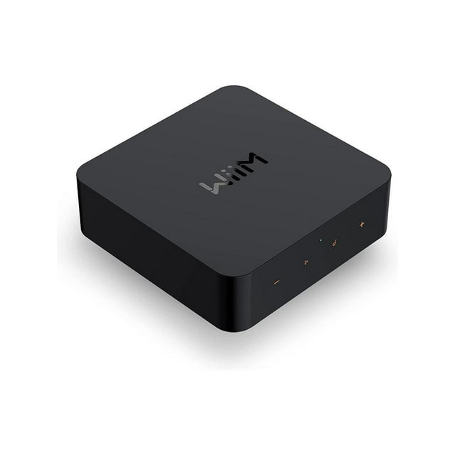 WiiM PRO AirPlay 2 Récepteur Chromecast Audio Haute Résolution Wi-Fi Diffuseur Multiroom, Fonctionne avec Alexa, Siri, Google