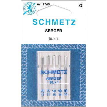 SCHMETZ Overlock BLX1 Sewing Machine Needles - Carded - Assortment