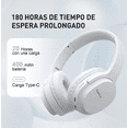 thumbnail image 5 of Audífonos Gamer Inalámbricos Diadema con Mic Cable Aux Blanco BLOOSOM, 5 of 5
