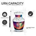 thumbnail image 2 of Yatskia Jesus at Fire Mini Cremation Keepsake Urn for Ashes Adult Brother and Sister, Little Funeral Burial Urns for Human Ashes Adult Female, (Tasty Pack of 1, 3 Inch), 2 of 8