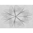 thumbnail image 1 of Ahgly Company Machine Washable Indoor Rectangle Transitional Platinum Gray Area Rugs, 2' x 3', 1 of 7