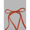 thumbnail image 4 of Orange Floral Beaded Halter Mini Dress With Embroidered Corset Fit And Asymmetrical Hem, 4 of 8