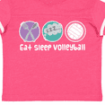 thumbnail image 4 of Inktastic Volleyball Player Team Coach Girls Toddler T-Shirt, 4 of 5