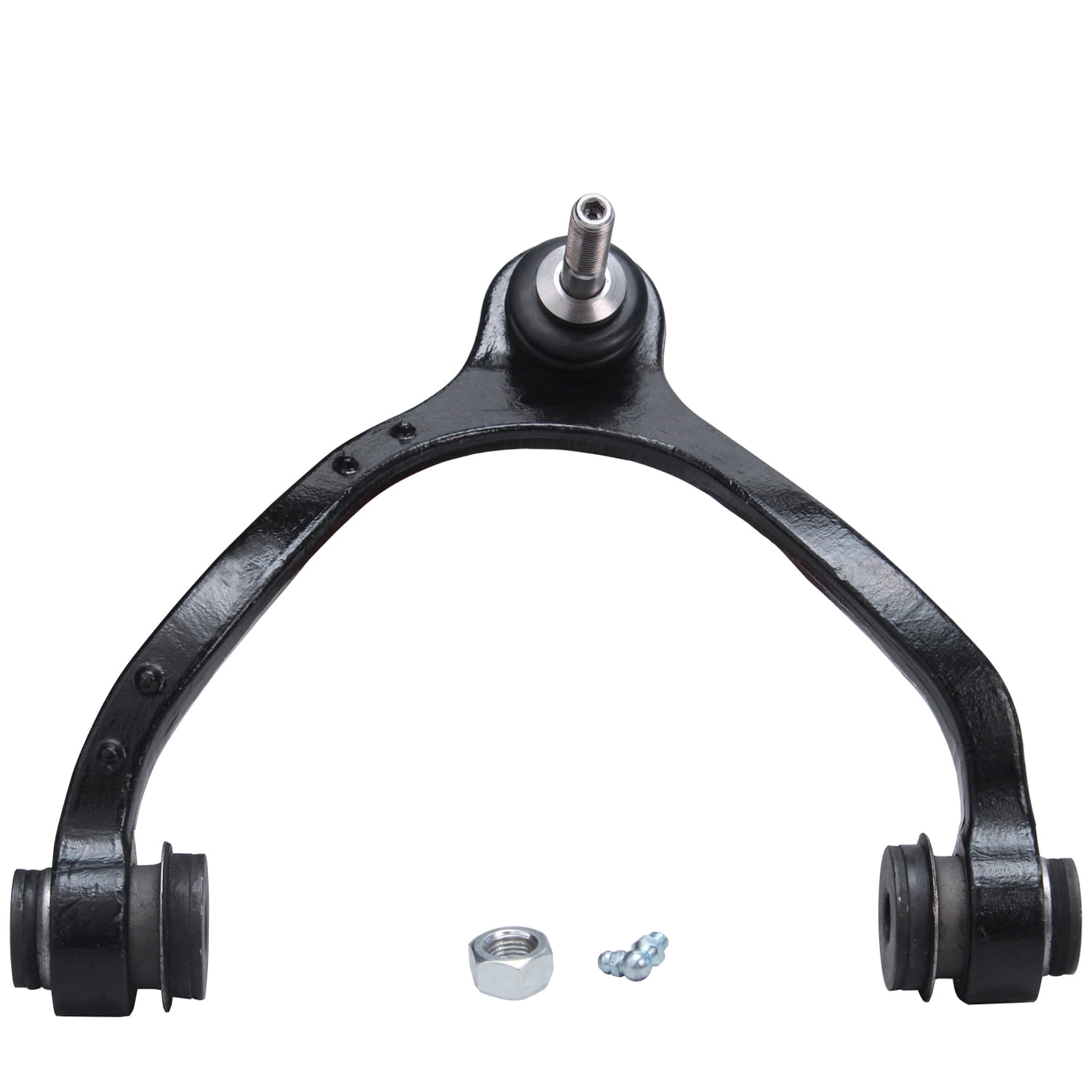 Detroit Axle - Front Upper Control Arms for 2003-2011 Ford Crown Victoria Lincoln Town Car Mercury Grand Marquis, 2003 2004 Marauder 2pc Upper Control Arms w/Ball Joints Assembly Replacement