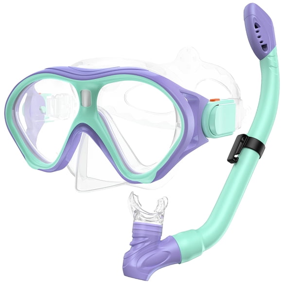 Equipo de Snorkel Gintenco Dry Top para Niños de 6-14 Años