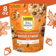 Nestle Toll House Pumpkin Spice Latte Flavored Baking Morsels, 8 oz Pouch