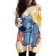 thumbnail image 4 of Camiseta larga para mujer con estampado de Lilo y Stitch de Disney Kawaii, camiseta de manga larga, camiseta informal con bolsillo, ropa de diseñador, 4 of 5