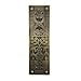 thumbnail image 2 of Adonai Hardware Decorative Brass Push Plate (9.9 Inch "Melchizedek", Antique Brass), 2 of 4