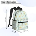 thumbnail image 2 of Easygdp Different Breeds of Dogs Mochila Casual para Portátil, Mochila para Escuela, Viajes, Negocios, 2 of 6
