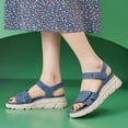 thumbnail image 2 of Mostsola Orthopedic Sandals for Women Comfortable Arch Support Slingback Platform Walking Shoes, 2 of 9