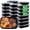 32OZ_50PK, variant on Meal Prep Containers, 50 Pack 16oz (100-Piece) Disposable Take Out Food Storage Containers with Leakproof Lids, Reusable Plastic To Go Lunch Boxes, BPA Free, Microwave/Dishwasher/Freezer Safe