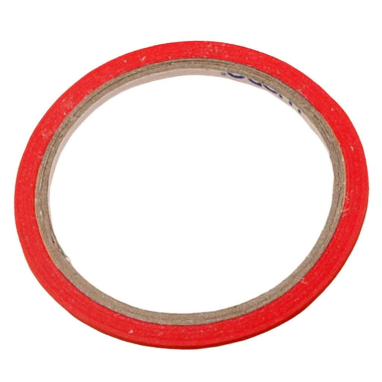10ROLLS Draping Tape M Pattern Marking Tape Self-Adhesive Dress Form Red, Size: Medium