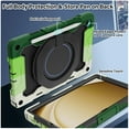 thumbnail image 7 of For Samsung Galaxy Tab A11 Plus 5G 2025/A9 Plus 5G/A9+ 2023 11 Inch with HD Screen Protector & Shoulder Strap,Heavy Duty Military,360°Rotating Stand Case for Kids, 7 of 7