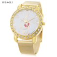 thumbnail image 1 of 1131 Reloj de cuarzo para mujer Reloj de pulsera luminoso con patrón de nota de diamantes de imitación Adepaton 190217603, 1 of 3